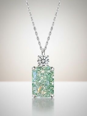 NIB 7 CARAT CRUSHED ICE NECKLACE